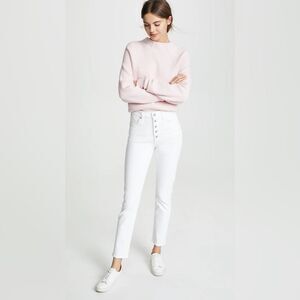Citizens of Humanity Olivia High Rise Slim Ankle Length White Jeans, Sz 27, VGUC